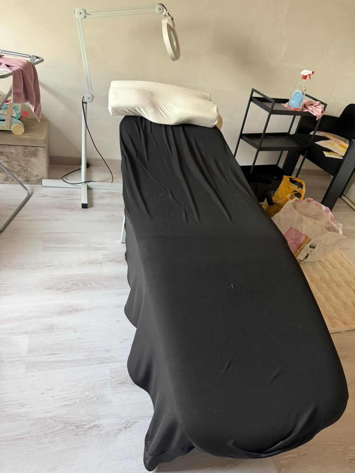 Wimper/beauty Behandel stoel + kussen, Ophalen, Gebruikt