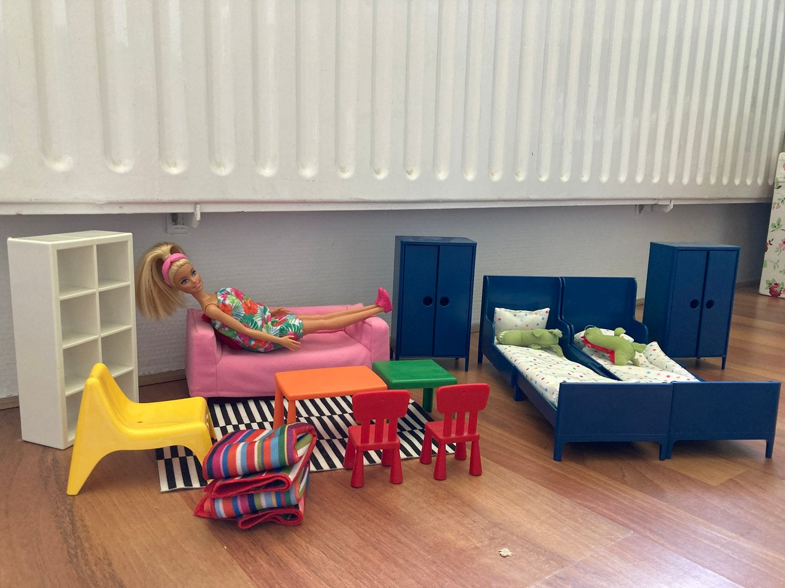 Barbie woonkamer, Ophalen of Verzenden, Gebruikt, Barbie