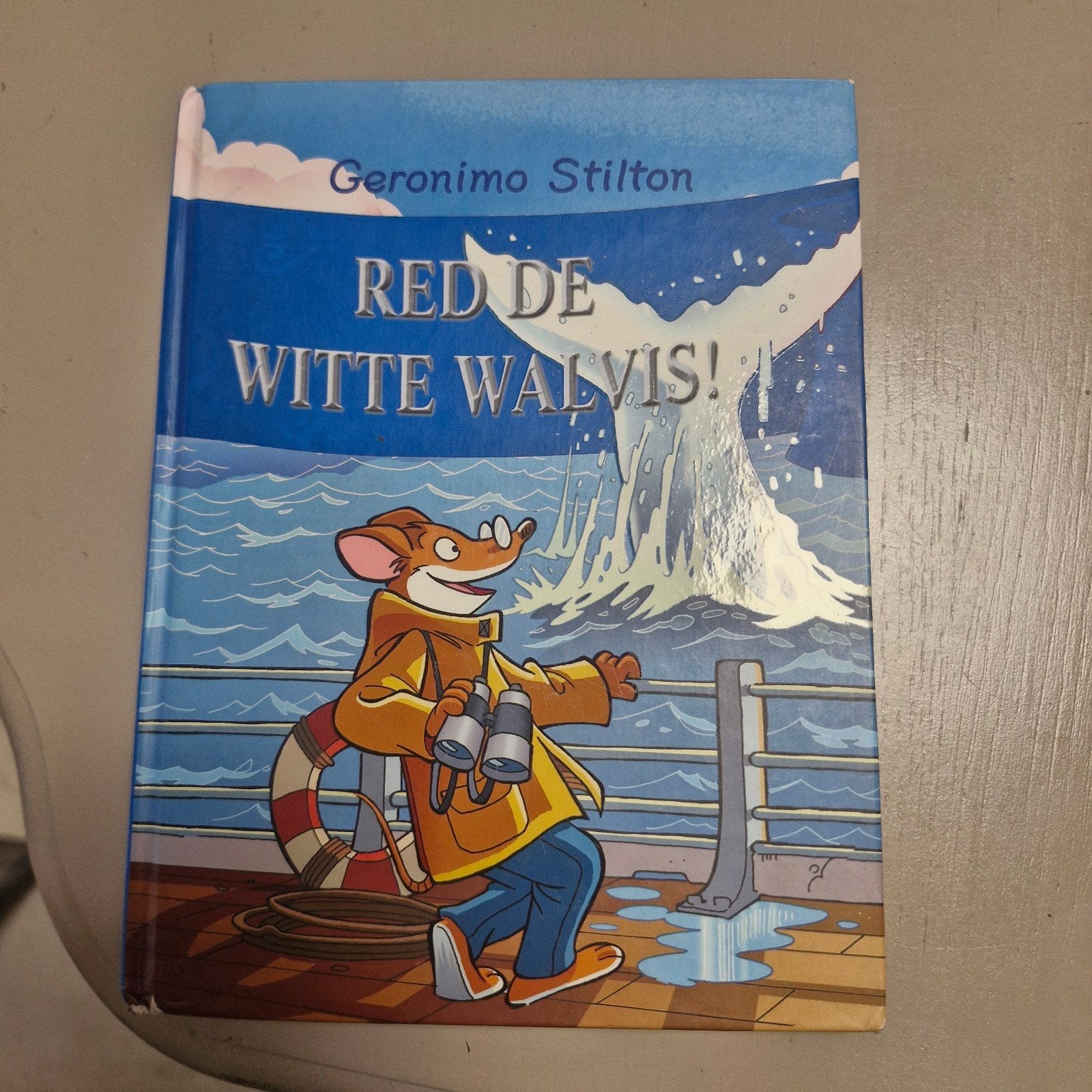 Geronimo Stilton: Red de Witte Walvis!, Ophalen of Verzenden, Gelezen