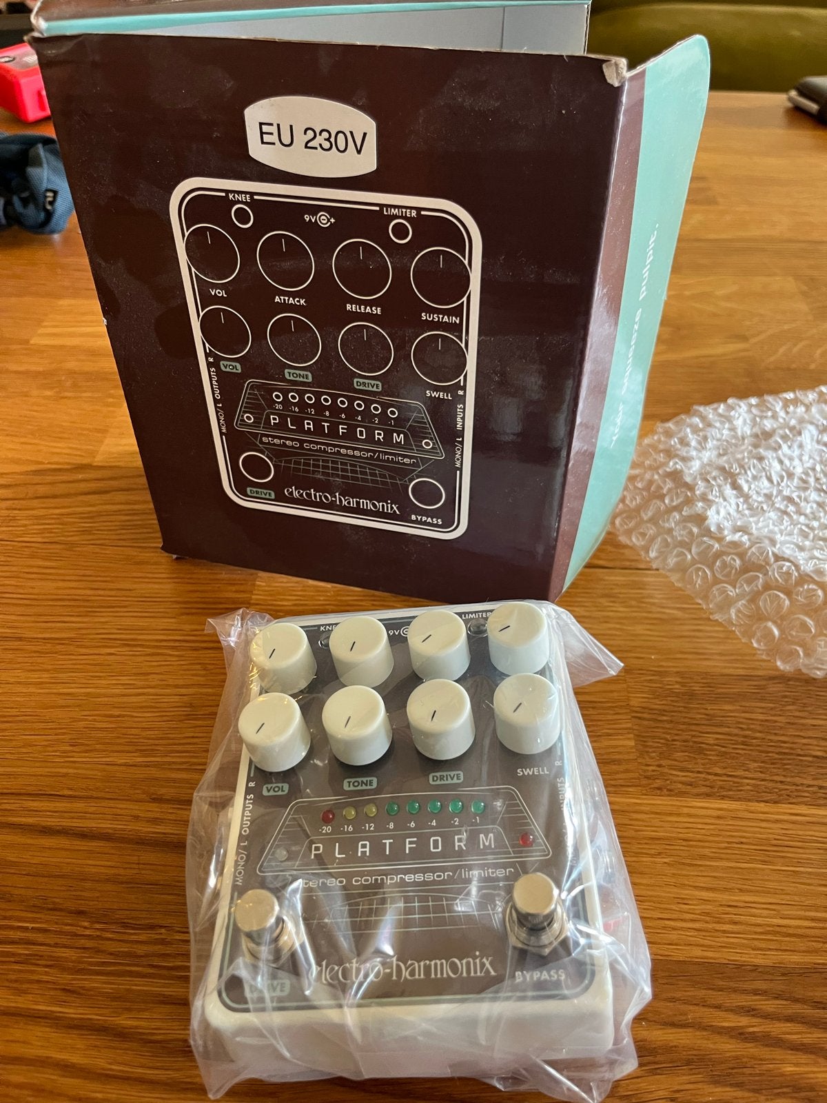 Electro Harmonix Platform Stereo Compressor/Limiter, Ophalen of Verzenden, Nieuw, Compressor