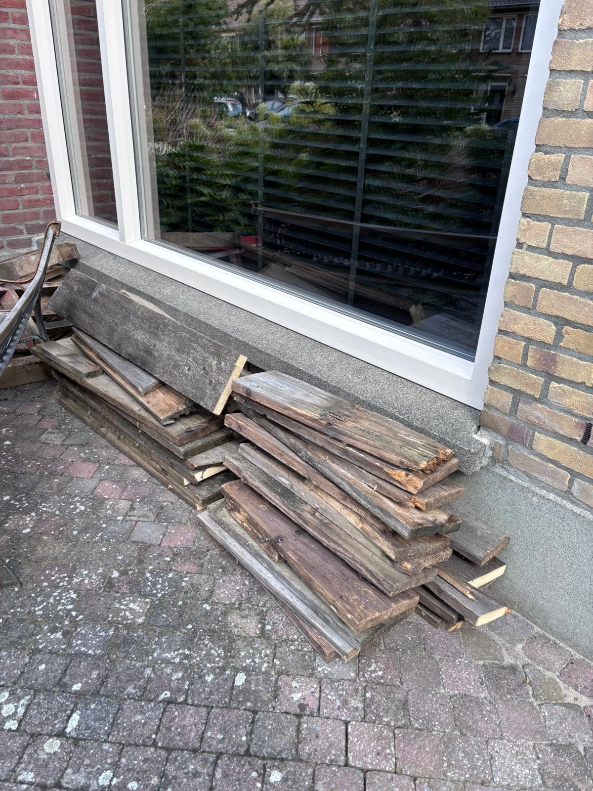 Haardhout gratis, Minder dan 3 m³, Ophalen, Overige houtsoorten, Blokken