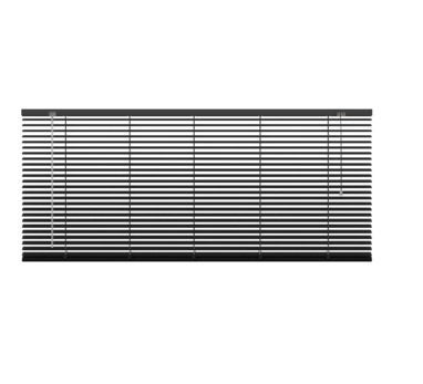 *Nieuw* Zwarte aluminium jaloezie, 240x180 B+H, 25 mm, Ophalen, Jaloezie, 180 cm, In te korten