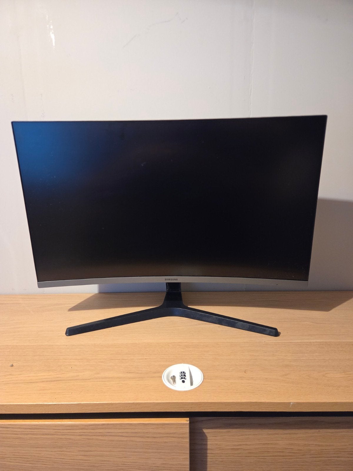 Samsung Curved Monitor 27 inch, Ophalen, HDMI, 3 tot 5 ms, Curved