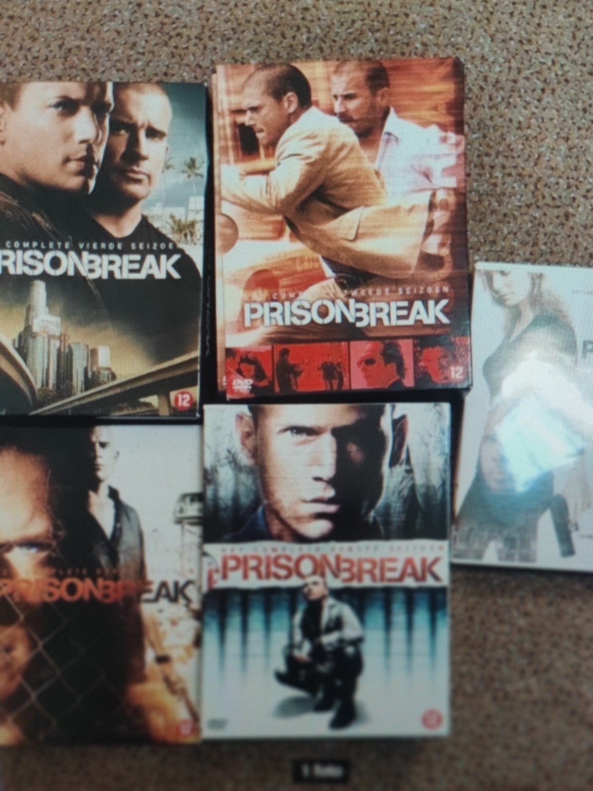 prison Break complete serie, Vanaf 12 jaar, Ophalen of Verzenden, Zo goed als nieuw, Actie en Avontuur