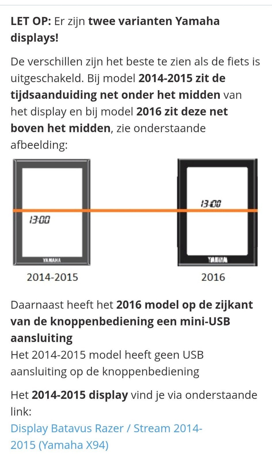Wie kan mij helpen aan de juiste fiets display, Ophalen of Verzenden