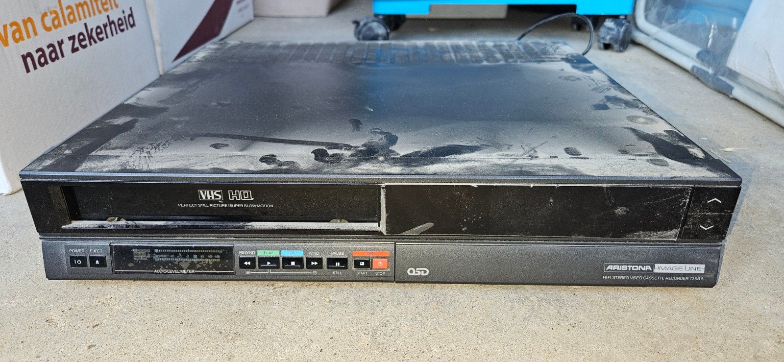 Ariston Image Line VHS-speler - Perfect Still Picture, Audio, Tv en Foto, Videospelers, Ophalen, Gebruikt, VHS-speler of -recorder