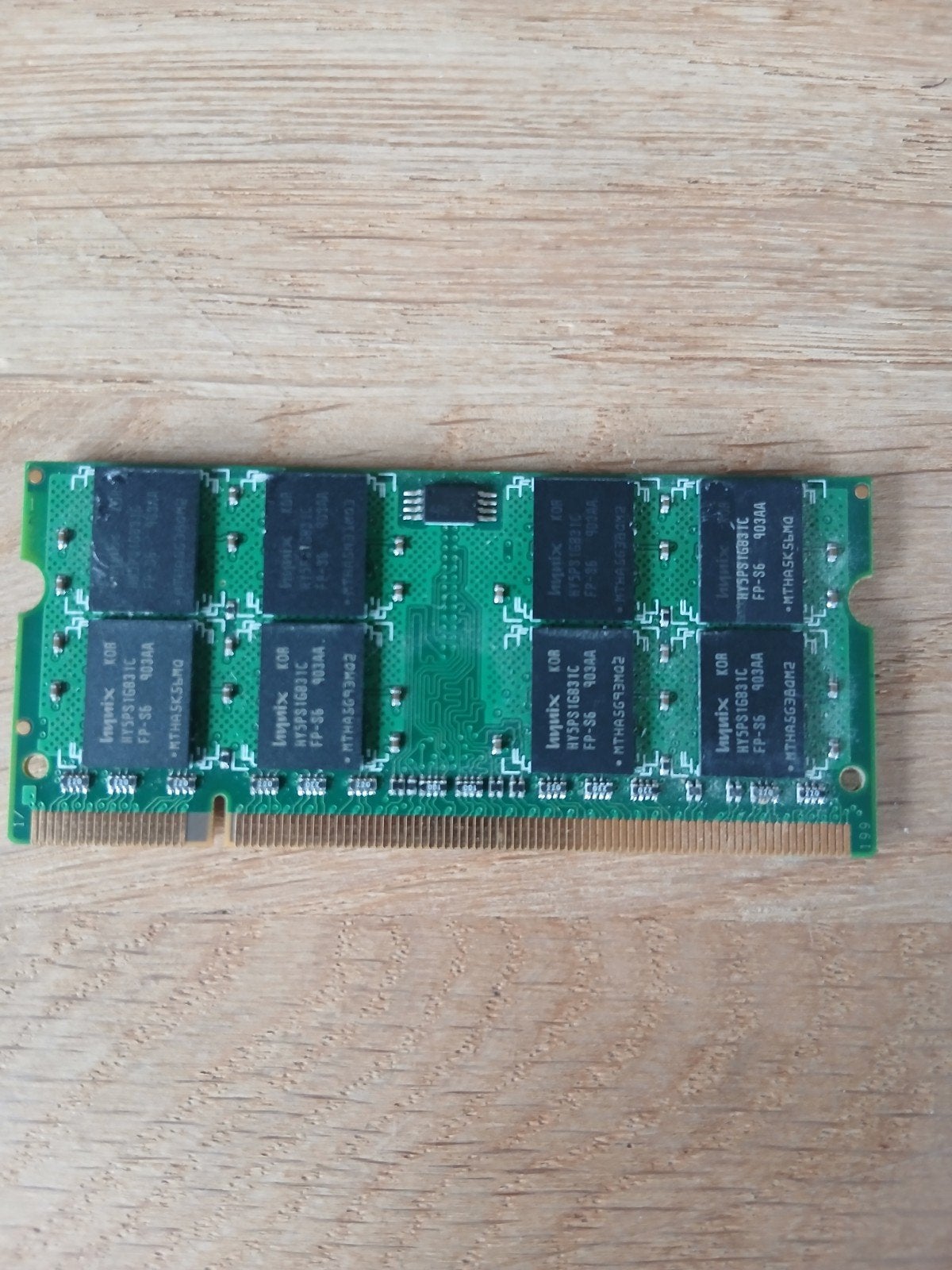 Hynix 1GB DDR2 RAM Geheugenmodule voor Laptop, Computers en Software, Gebruikt, Ophalen of Verzenden, DDR2, 2 GB