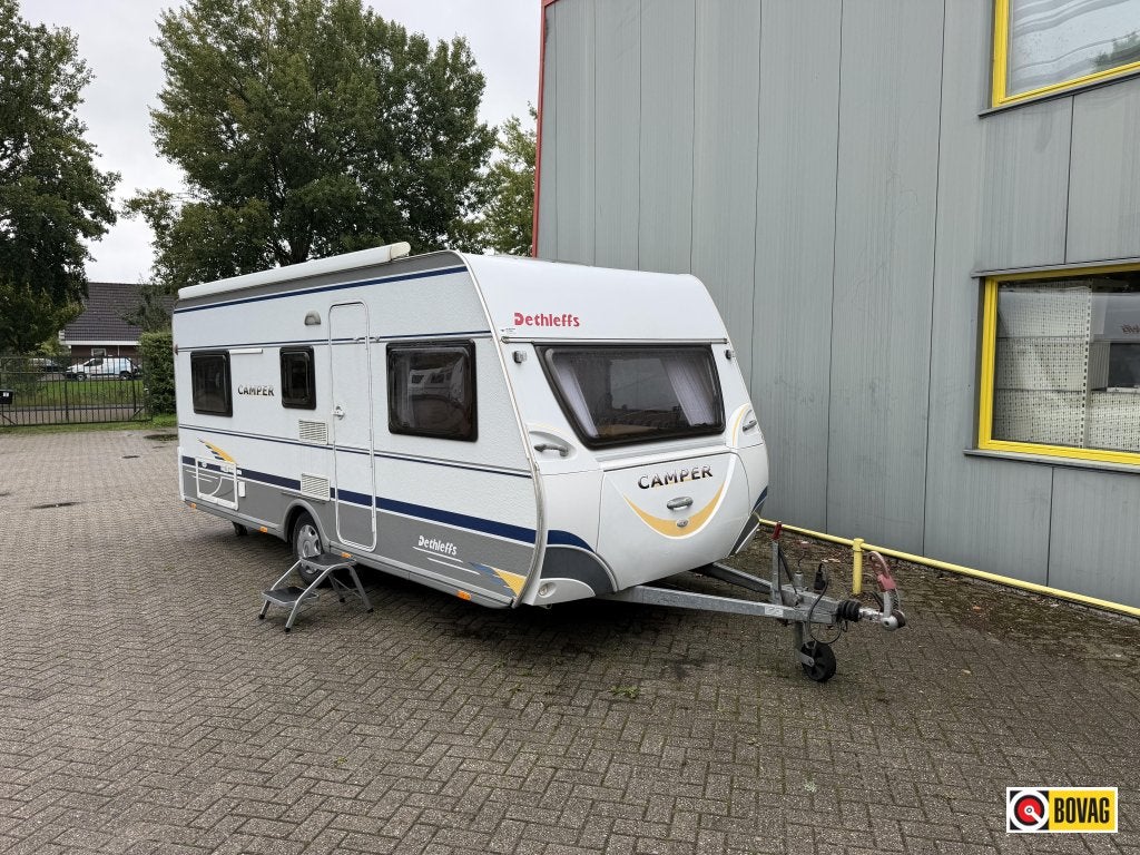 Dethleffs Camper 510 V Dorema voortent, mover, Rondzit, Dethleffs, 5 tot 6 meter, 1250 - 1500 kg