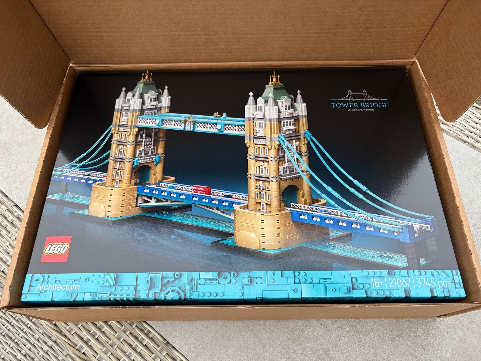 Lego Architecture 21067 Tower Bridge - Nieuw in doos, Kinderen en Baby's, Lego, Denemarken, Nieuw, Architecture