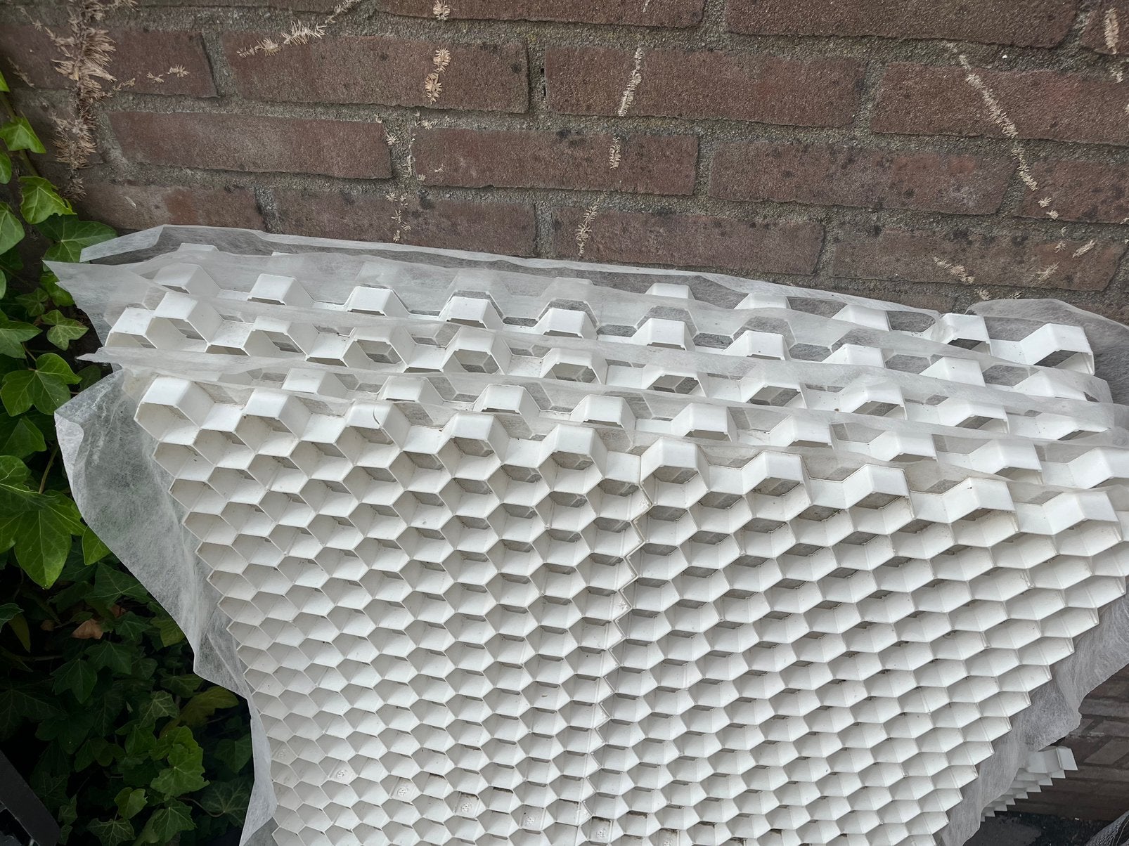 Vijf grindmatten/grindroosters, Tuin en Terras, Ophalen, Zo goed als nieuw