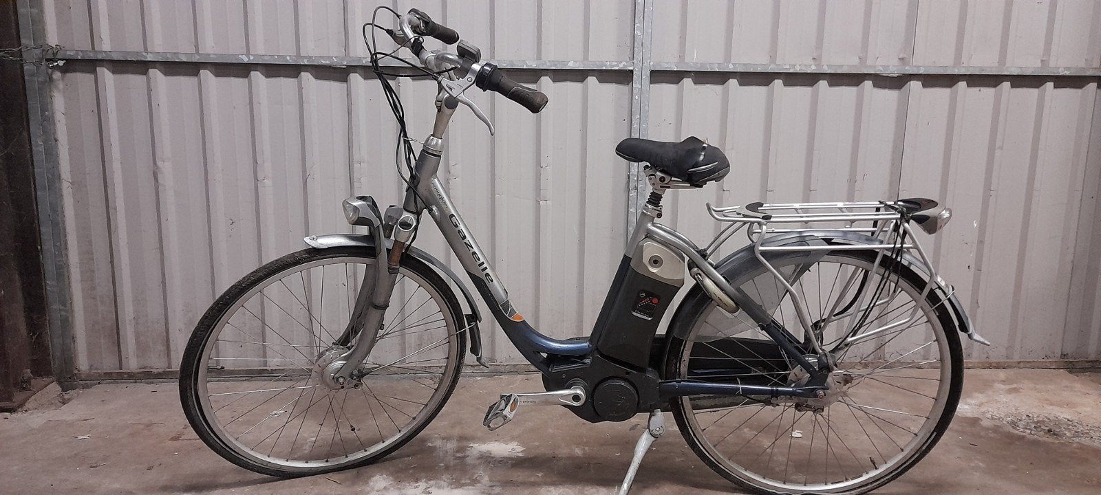 Elektrische gazelle opknapper fiets aluminium frame, Fietsen en Brommers, Fietsen | Dames | Damesfietsen, Ophalen, Gebruikt, Overige merken