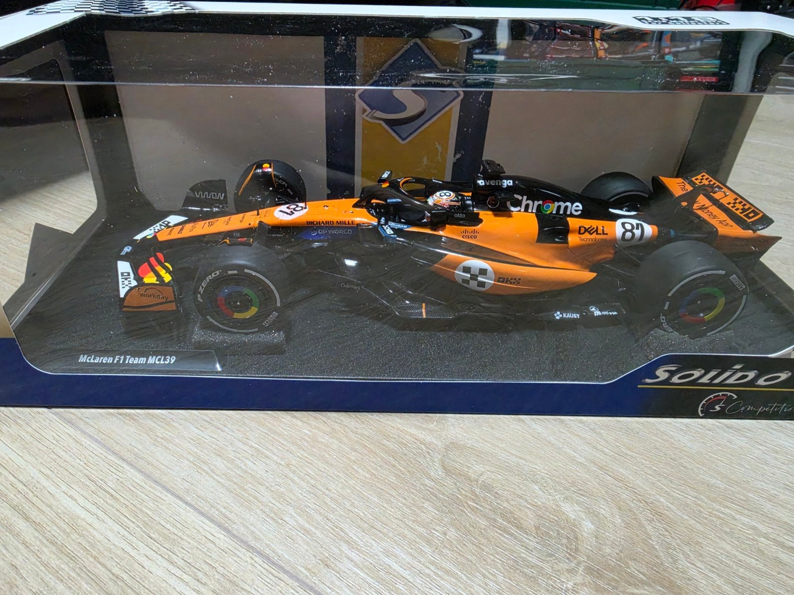 McLaren F1 Team MCL39 modelauto - Solido, Ophalen of Verzenden, Nieuw, Auto, Overige merken