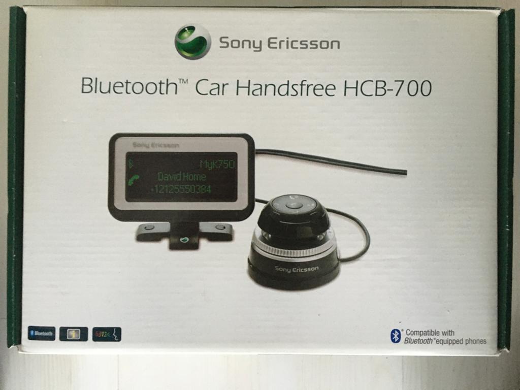 Sony Ericsson Bluetooth Carkit HCB-700, Ophalen of Verzenden, Gebruikt, Complete carkit, Sony Ericsson