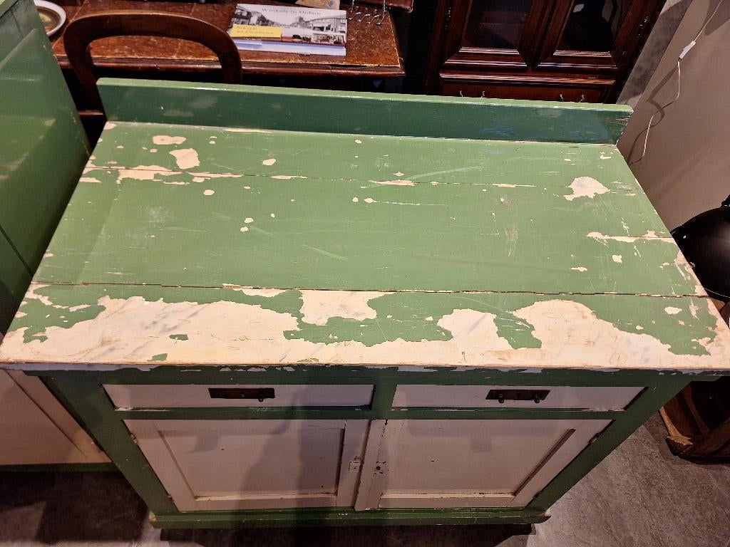 Toffe wandkast / commode kast brocante, Ophalen
