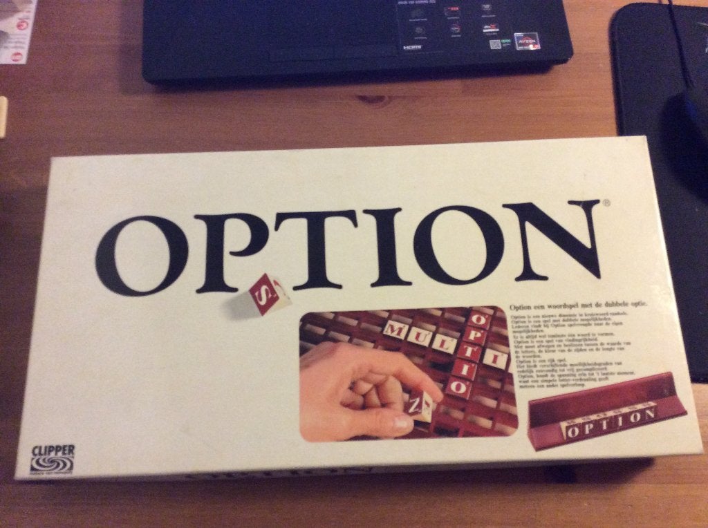 Option. Vintage bordspel clipper 1982, Een of twee spelers, Ophalen of Verzenden, Clipper