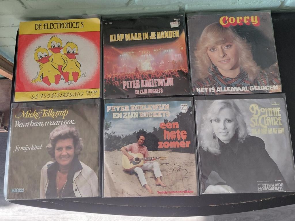 Hollandse piraten singles, Cd's en Dvd's, Ophalen, Gebruikt, Overige formaten, Levenslied of Smartlap