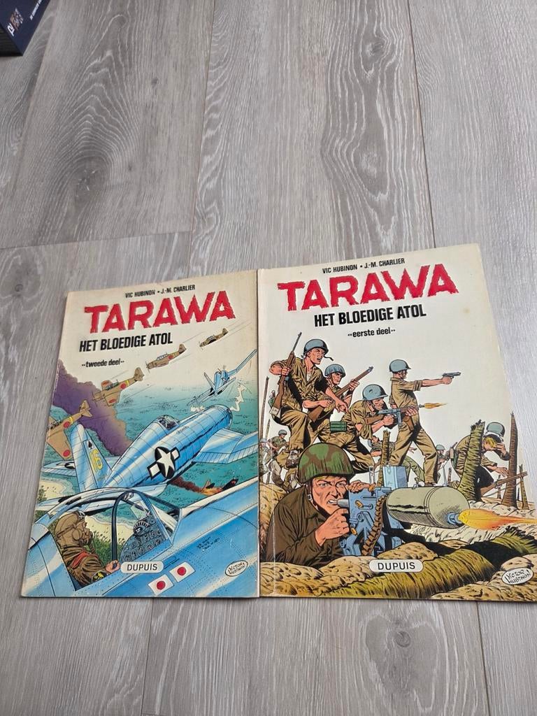 Tarawa / Het bloedige atol - Complete serie, Boeken, Stripboeken, Complete serie of reeks, Ophalen of Verzenden, Gelezen