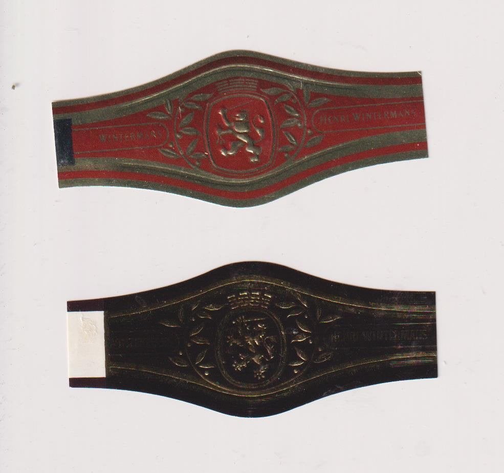 sigarenbanden - HENRI WINTERMANS, Ophalen of Verzenden, Zo goed als nieuw, Sigarenbandjes