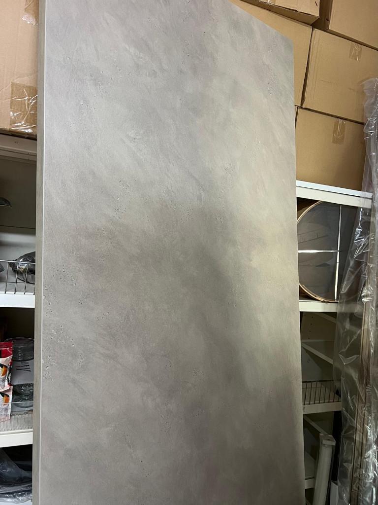 Nieuw betonlook keukenblad / werkblad 240x70 cm + randband, Ophalen of Verzenden, Nieuw, HPL, 20 tot 50 mm