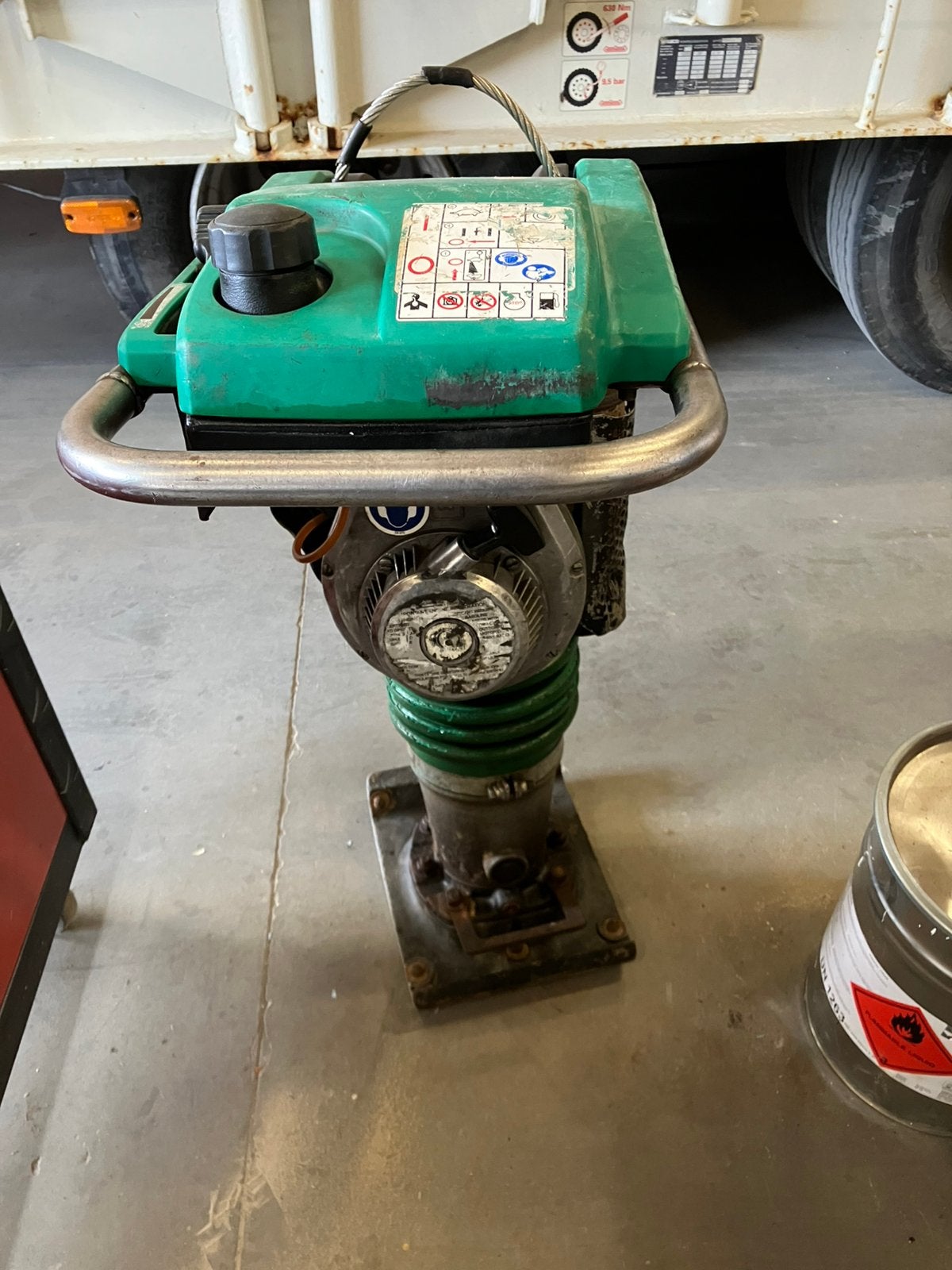Wacker stamper bs 600, Ophalen, Gebruikt