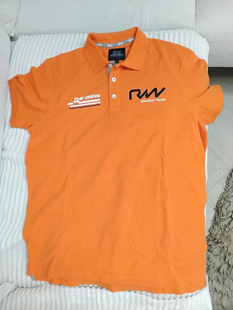 Oranje polo RW racing team  tt assen, Ophalen of Verzenden, Nieuw, Motoren