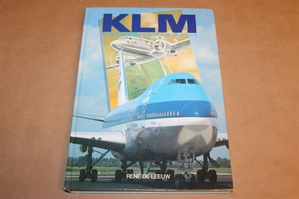 KLM — Geschiedenis vanaf 1919 met Overzicht van Vliegtuigen, Gebruikt, Schaalmodel, -, -