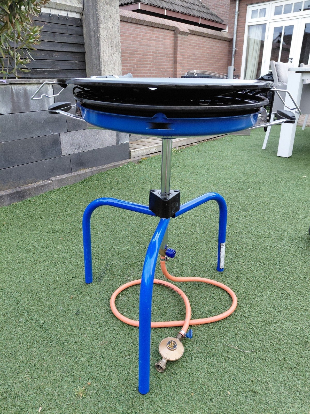 Cadac skottelbraai pan/ bbq camping wok, Tuin en Terras, Gasbarbecues, Ophalen, Gebruikt, Cadac skottel