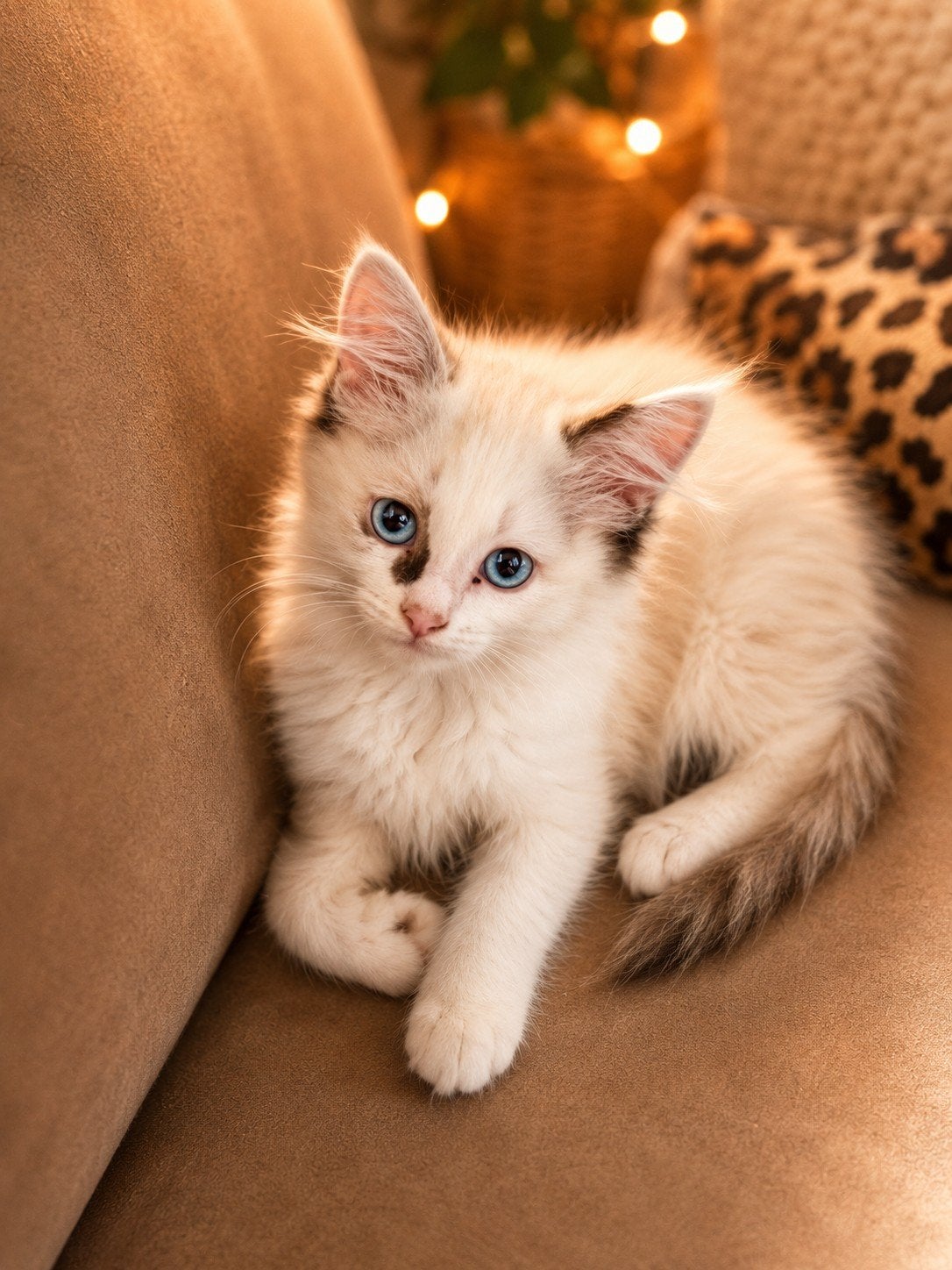ragdoll kitten 1 dametje, Poes, Ontwormd, 0 tot 2 jaar