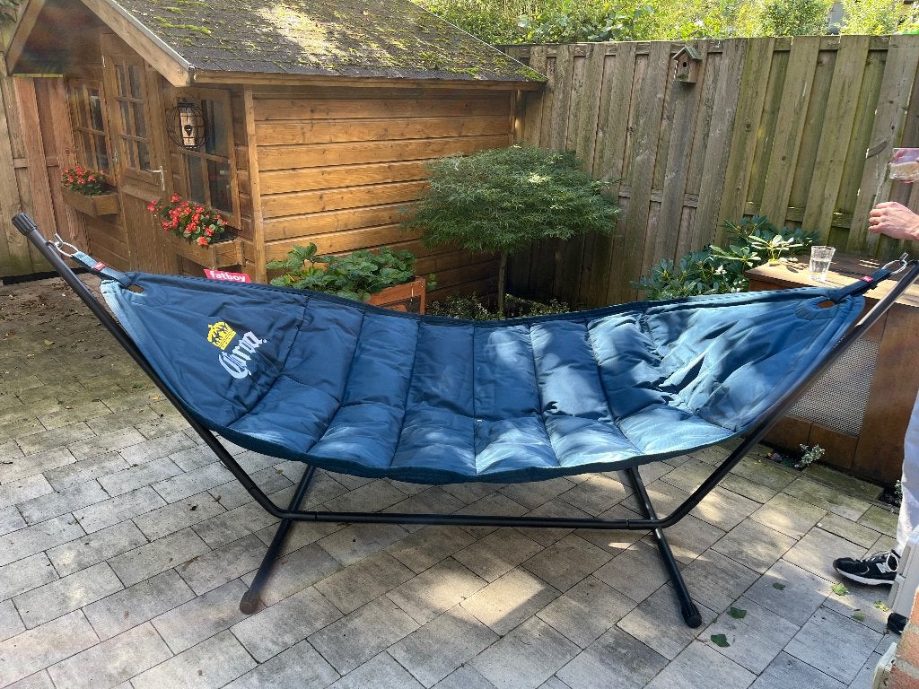Corona Fatboy hangmat met standaard, Ophalen, Met standaard, Nieuw, Eenpersoons