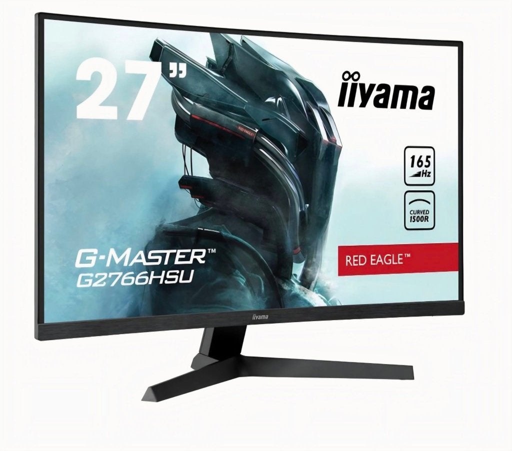 Monitor - iiyama G-Master G2766HSU-B1 - 27 inch, Computers en Software, IPS, Curved, Full HD, Minder dan 1 ms