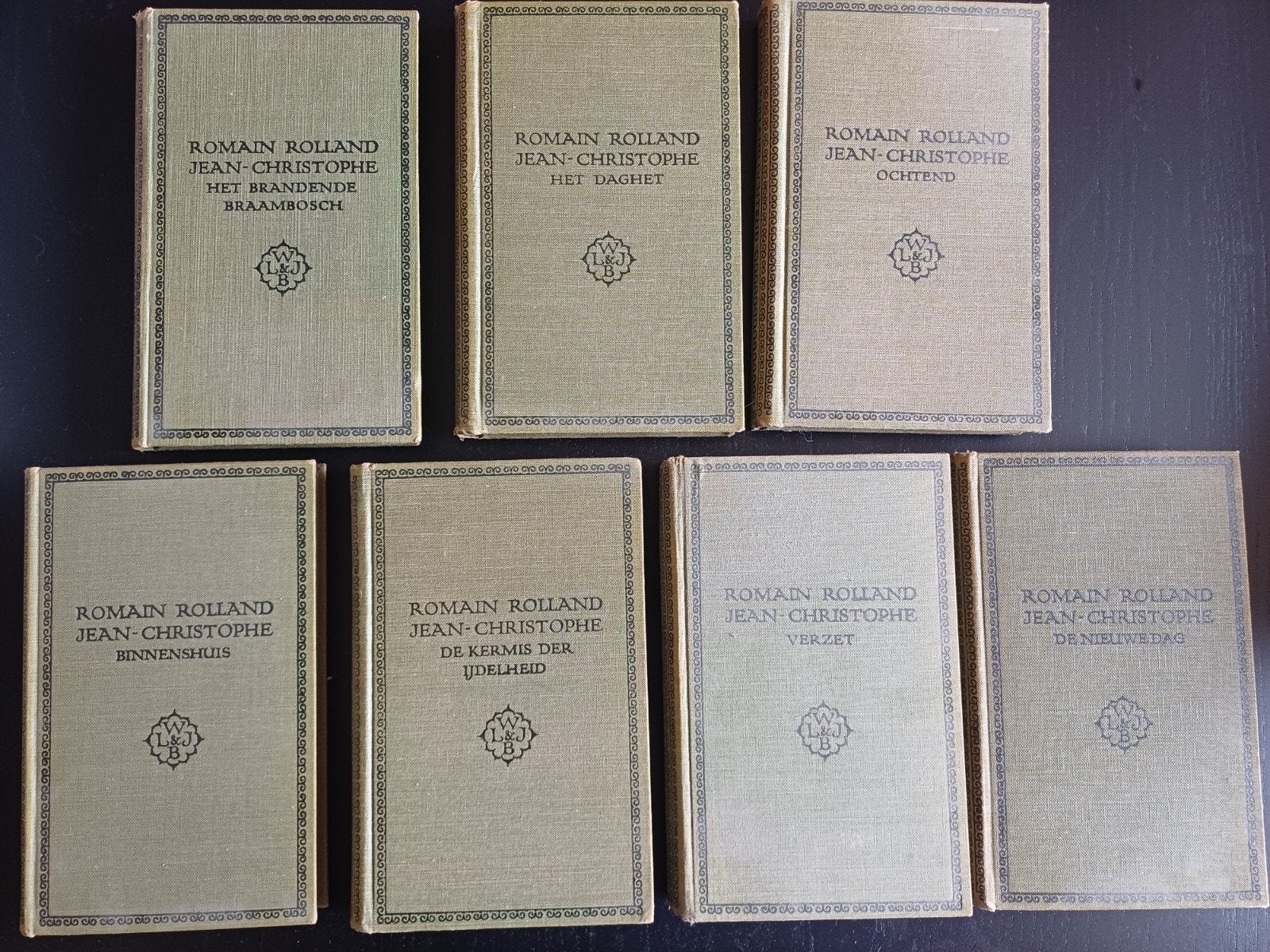 Romain Rolland Jean-Christophe 7 boeken, Ophalen of Verzenden, Romain Rolland