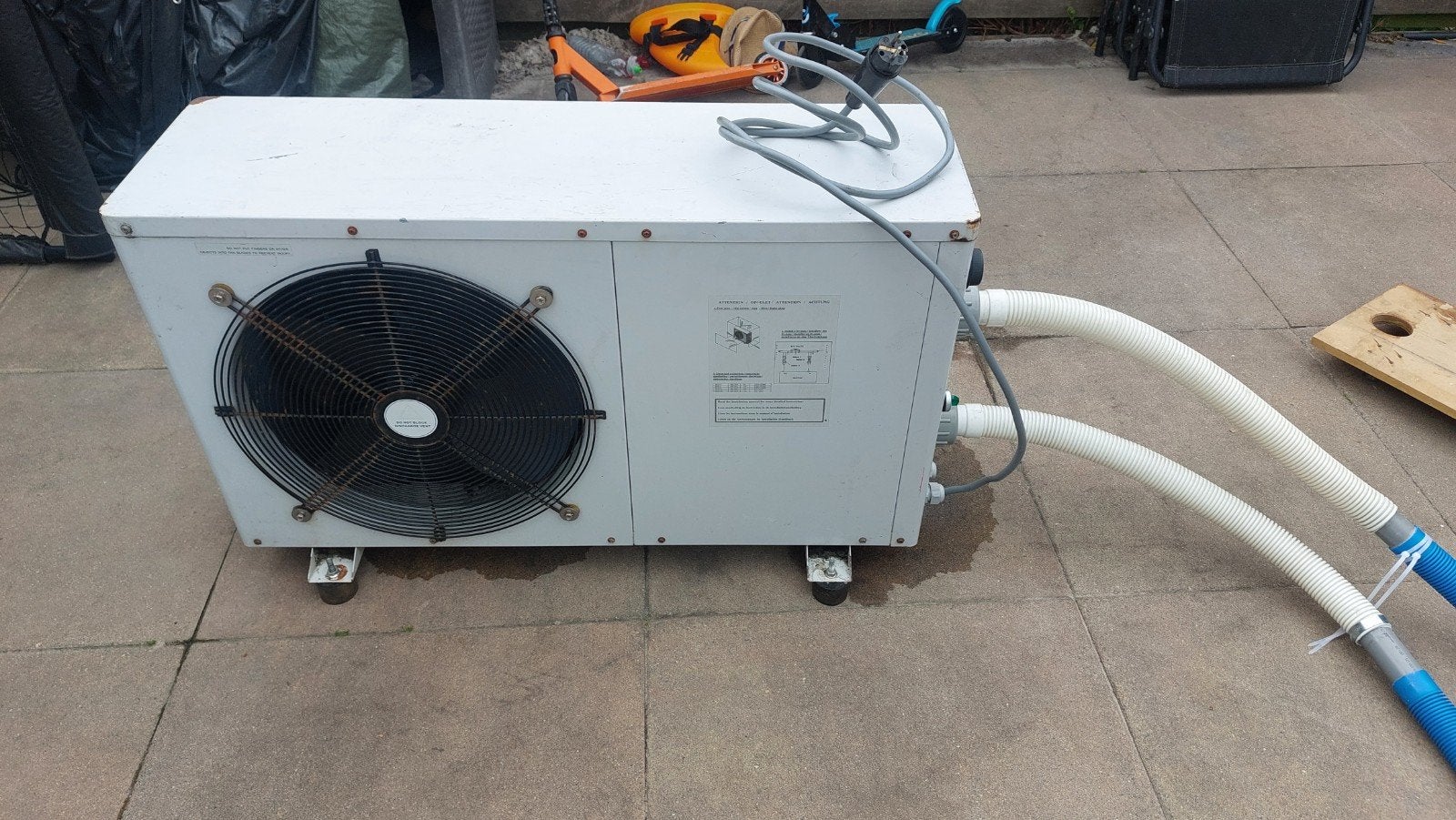 Zwembad warmtepomp 7.8kW - Werkt naar behoren, Ophalen of Verzenden