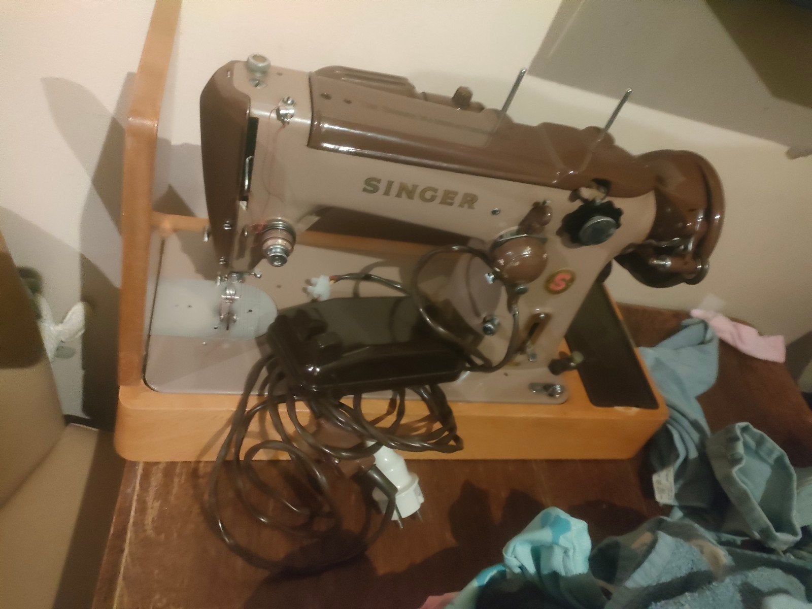 antieke naai machine van singer, Ophalen of Verzenden