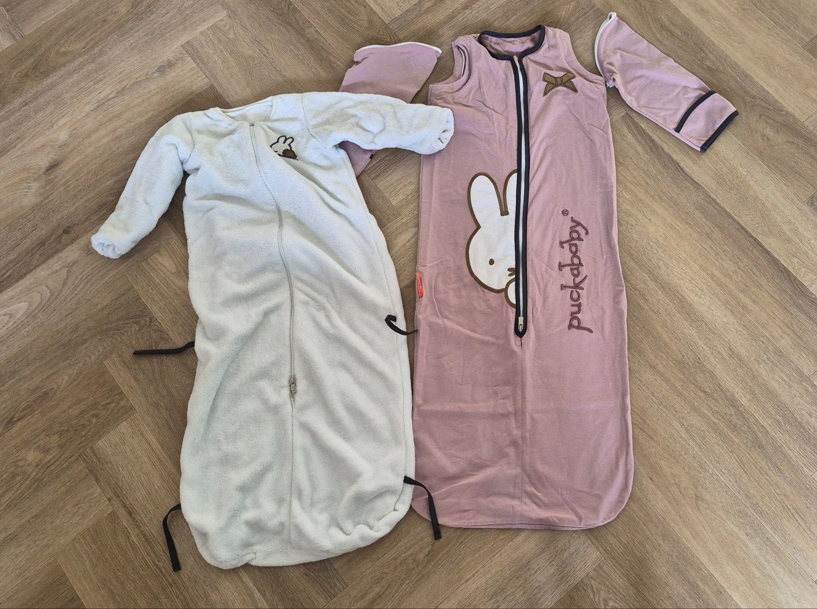 Puckababy slaapzak 4 seizoenen 100 cm en fleece slaapzak, Ophalen, Wasbaar, Gebruikt, Puckababy