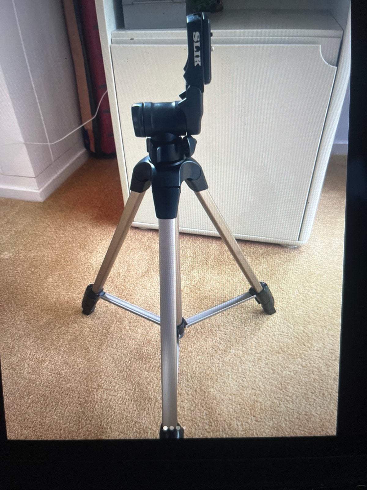 Slik U8000 Driepoot Statief - Zo goed als nieuw, Zo goed als nieuw, 150 tot 175 cm, Met balhoofd, Ophalen of Verzenden