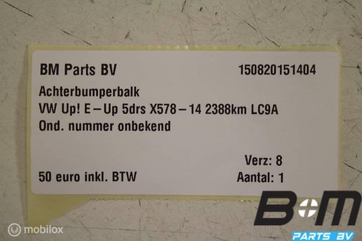 Achterbumperbalk VW Up! 1S0807305B, Gebruikt