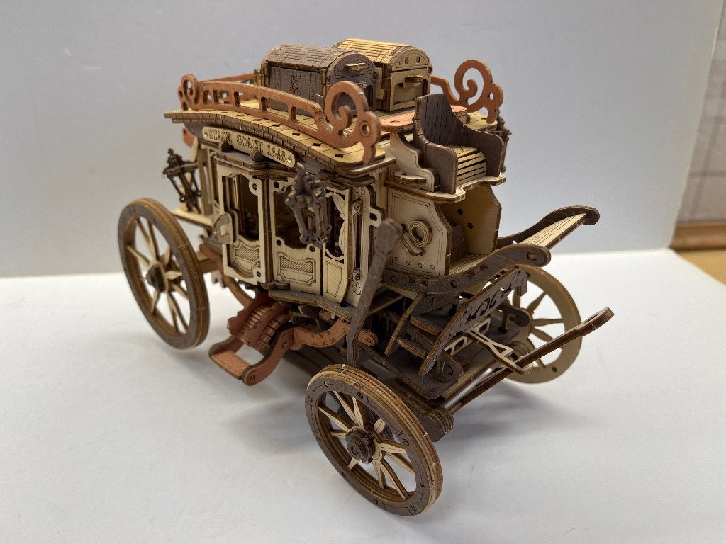 Muziekdoos  Stagecoach - Western Koets, Hobby en Vrije tijd, Ophalen of Verzenden, Zo goed als nieuw, Knutselwerk