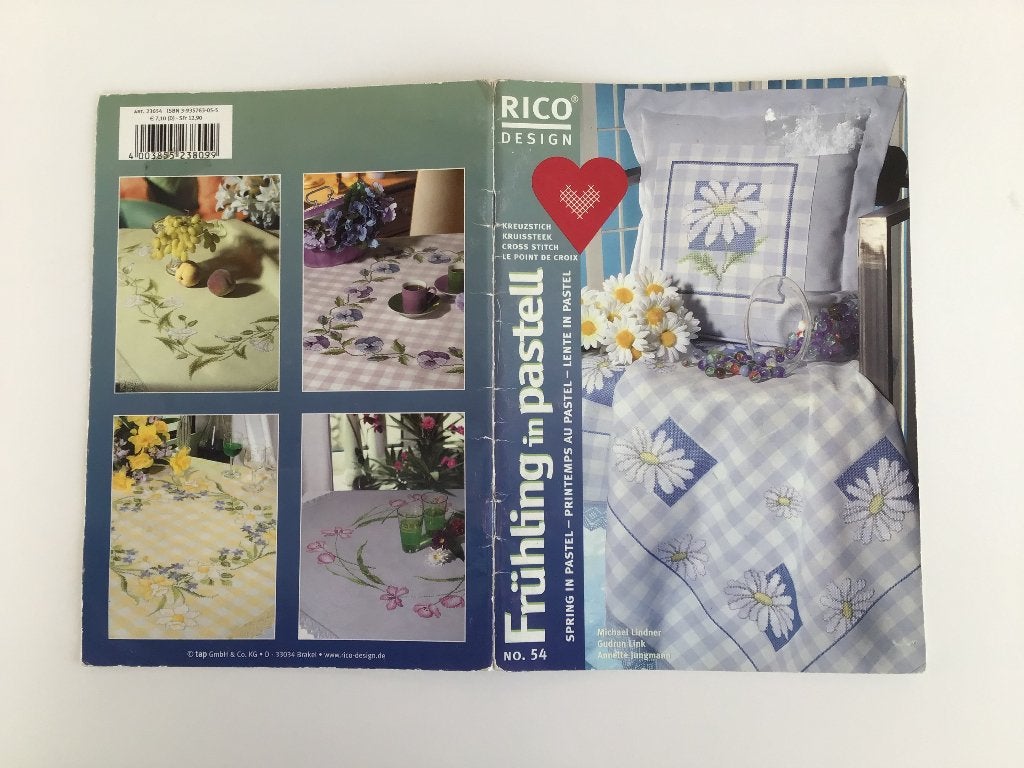 Borduren Rico Designboekje, Ophalen of Verzenden, Gebruikt, Handborduren, Patroon