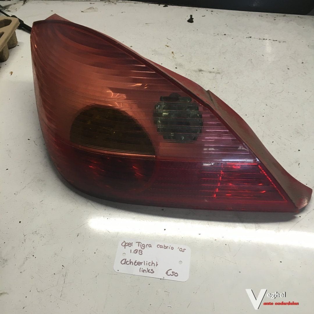 Opel Tigra Cabrio 1.8 2005 2400049 Achterlicht Links, Auto-onderdelen, Verlichting, Gebruikt, -, -, Ophalen of Verzenden