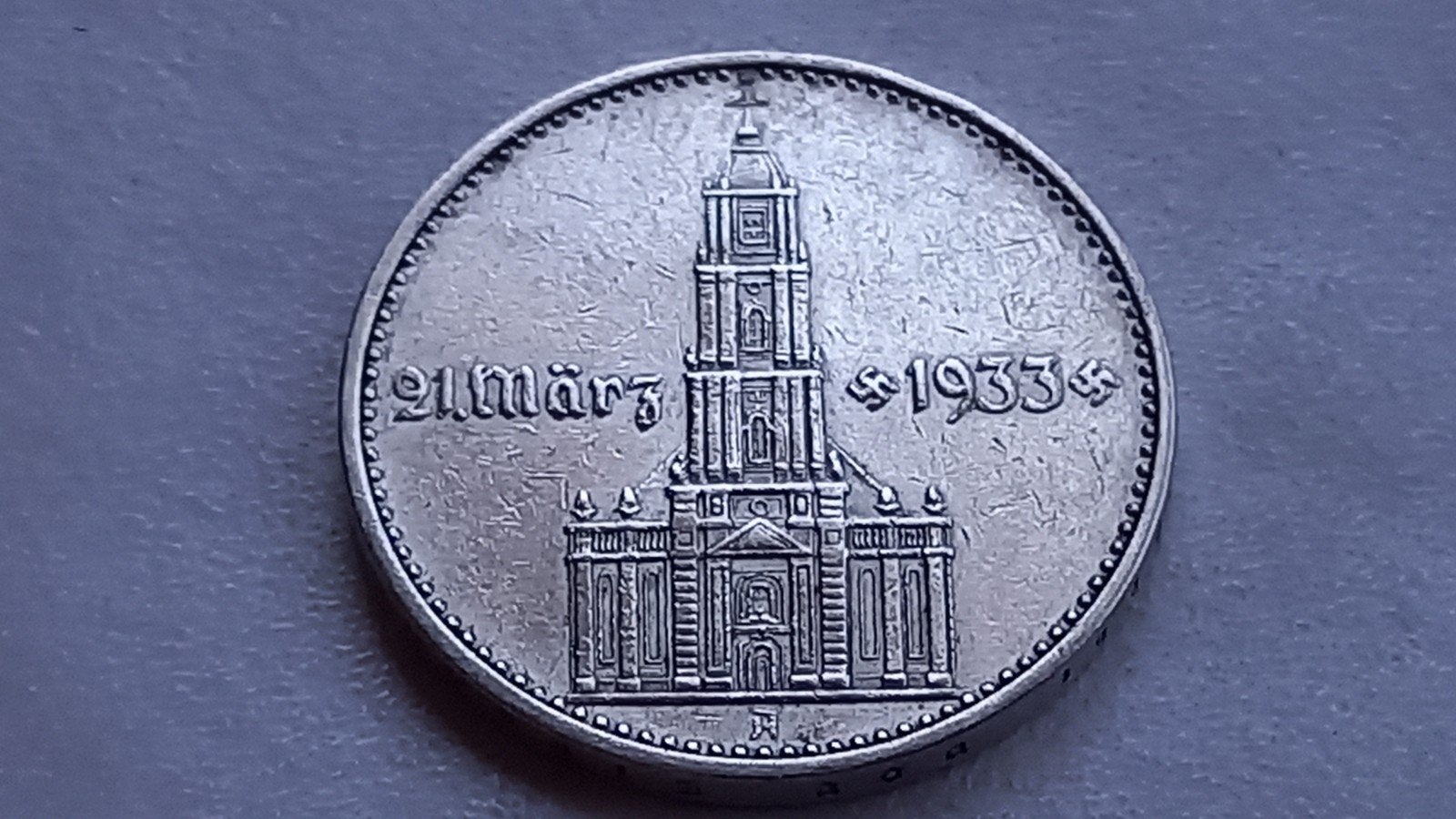WO2 2 Reichsmark 1934A zilver nazi duitsland, Ophalen of Verzenden, Duitsland, Losse munt, Zilver