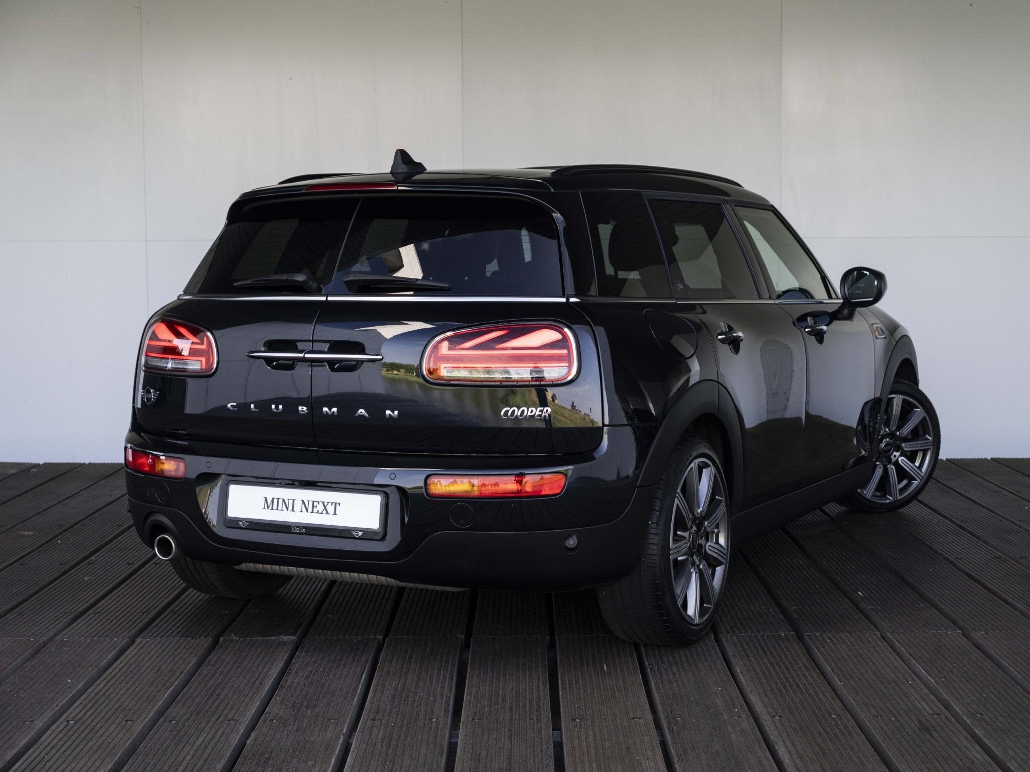 MINI Clubman Cooper Aut. Richmond Park Edition, Auto's, Mini, 136 pk, Gebruikt, Blauw, Leder en Stof
