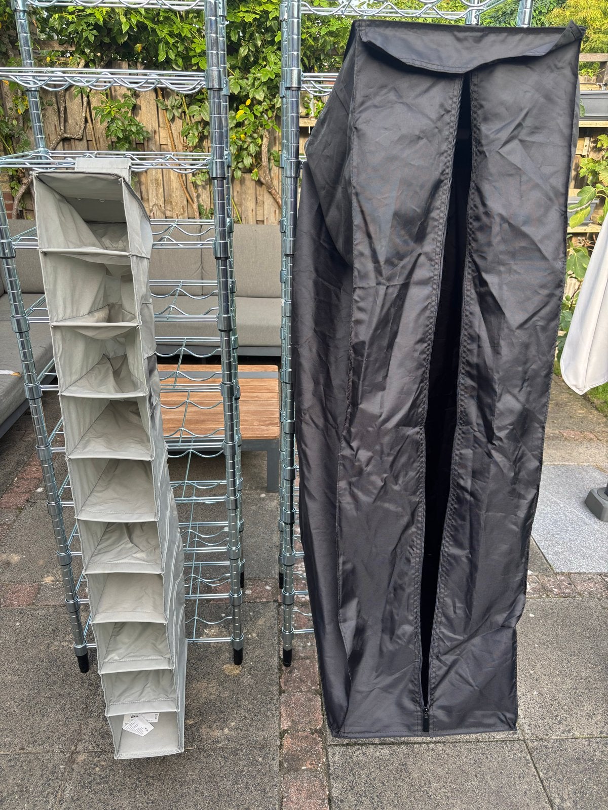 Gratis IKEA Skubb opbergers: schoenen en kleding, Ophalen, Gebruikt, Minder dan 25 cm, 150 tot 200 cm