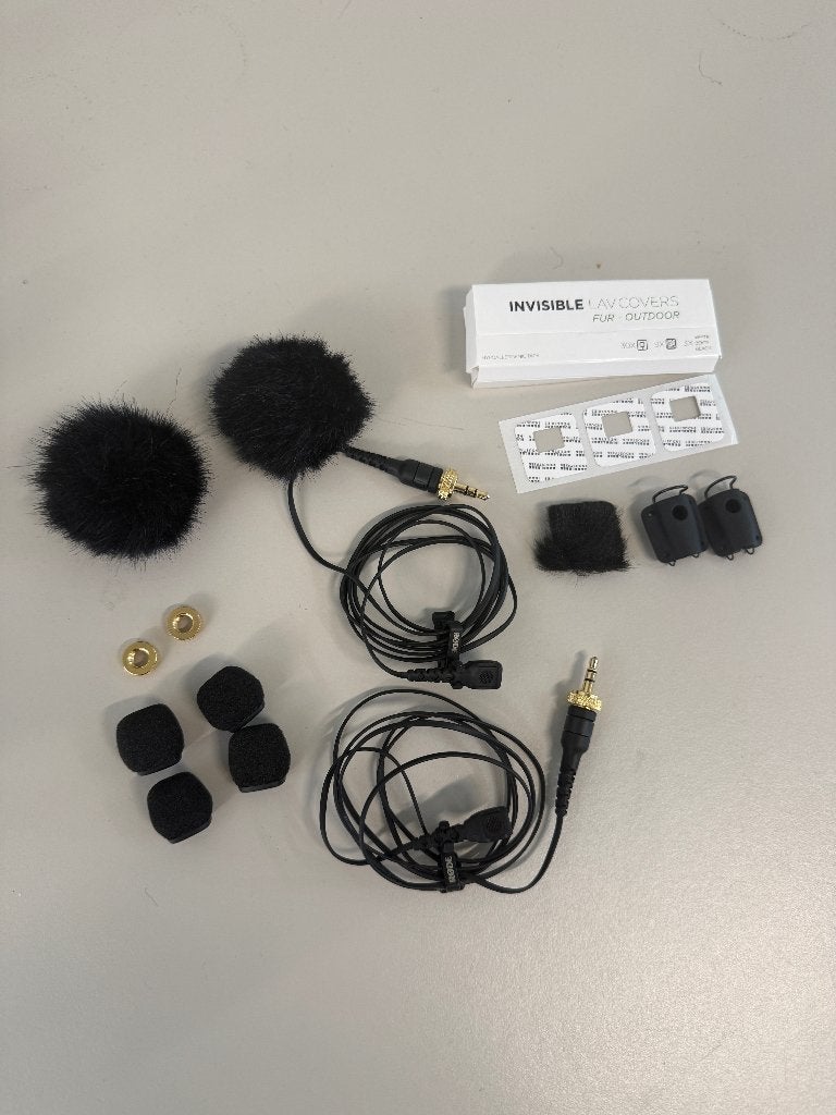 Rode Lavalier II (2x), Muziek en Instrumenten, Microfoons, Ophalen of Verzenden, Gebruikt, Overige typen