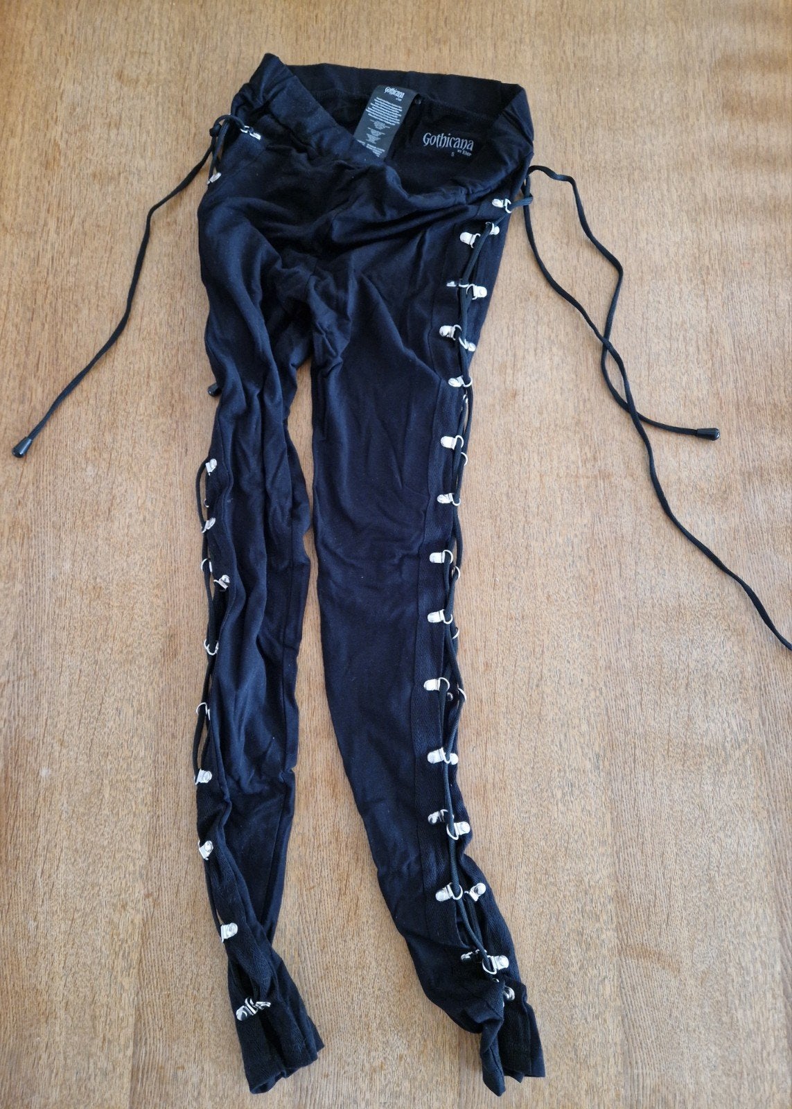 Gothicana by EMP Veterlegging Zwart Maat S - Nieuw, Zwart, Nieuw, Ophalen of Verzenden, Gothicana by EMP