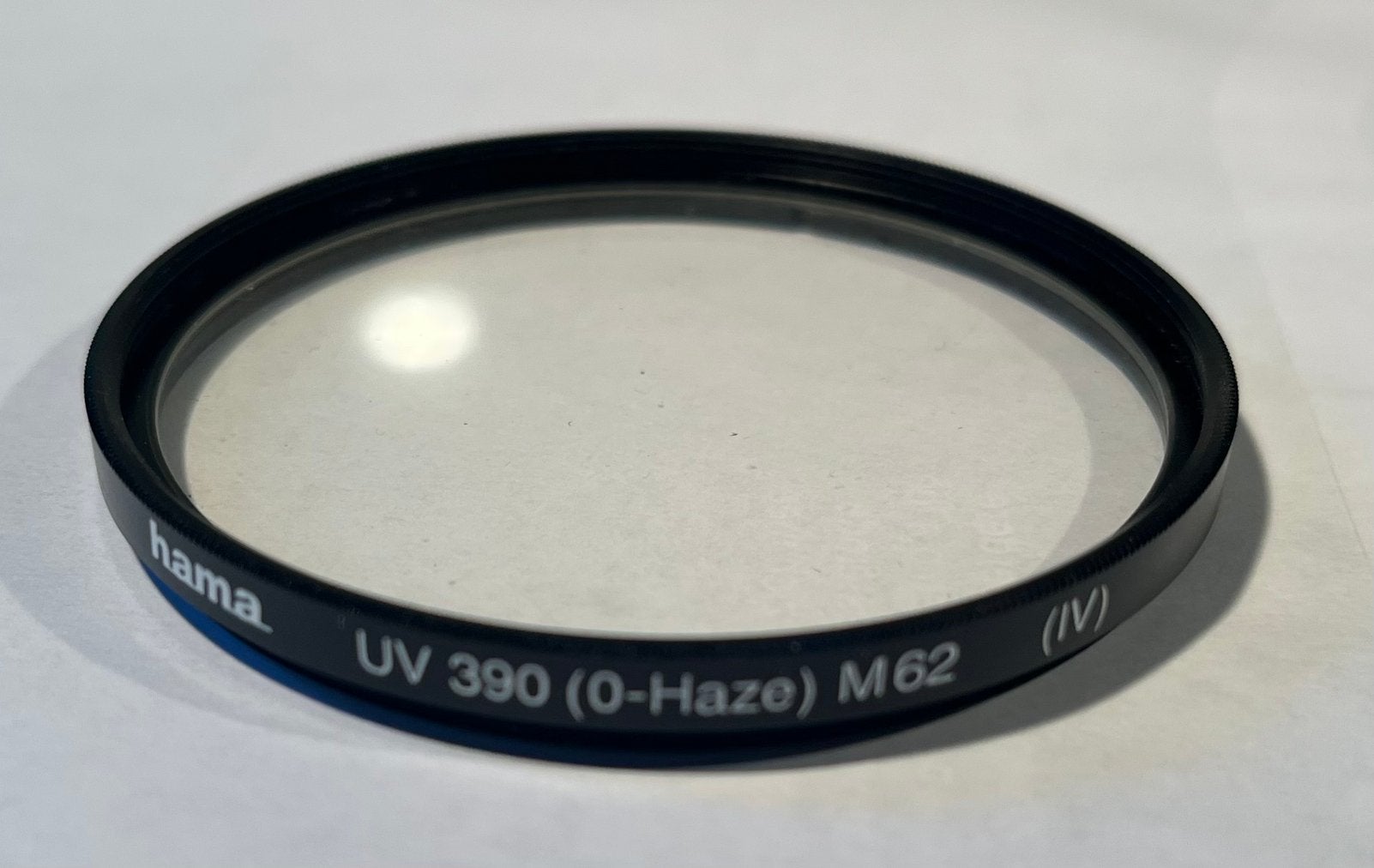 Hama UV filter 62mm, 60 tot 70 mm, UV-filter, Ophalen of Verzenden, Zo goed als nieuw