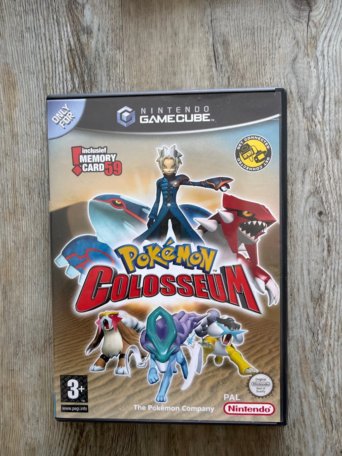 Pokémon Colosseum (Nintendo GameCube), Spelcomputers en Games, 1 speler, Ophalen of Verzenden, Zo goed als nieuw, Role Playing Game (Rpg)