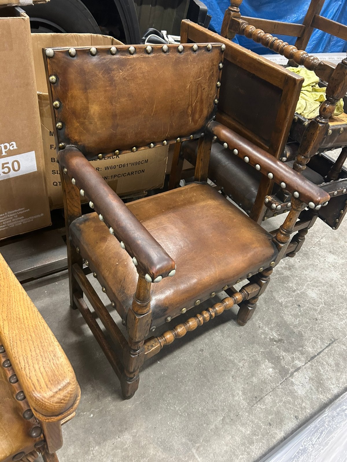 6 stoere stielen mancave kasteel, Antiek en Kunst, Ophalen