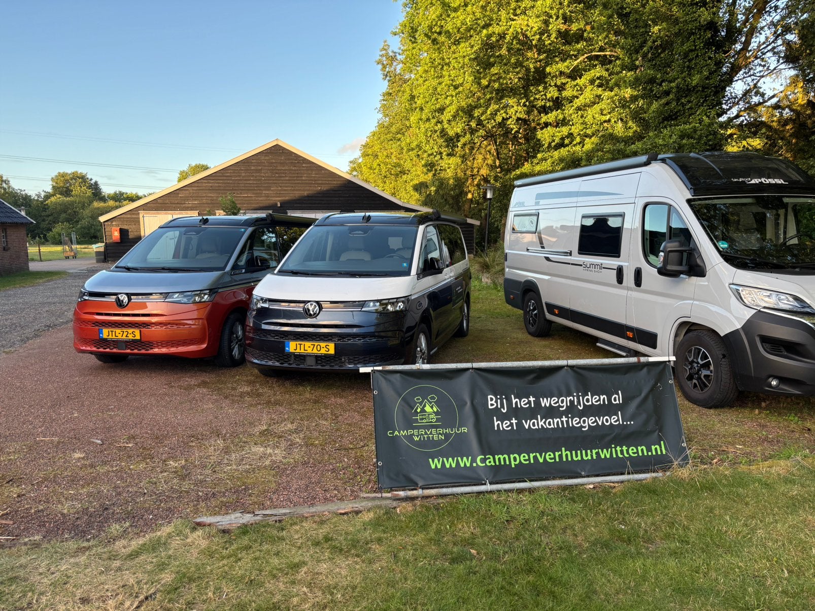 Vanaf het wegrijden al het vakantiegevoel…., Caravans en Kamperen, Verhuur