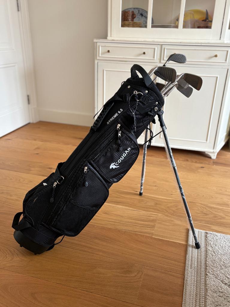 Dames golfset (Golden Ram) + nieuwe golftas (t.w.v. €74,95), Sport en Fitness, Golf, Ophalen, Nieuw, Set, Overige merken