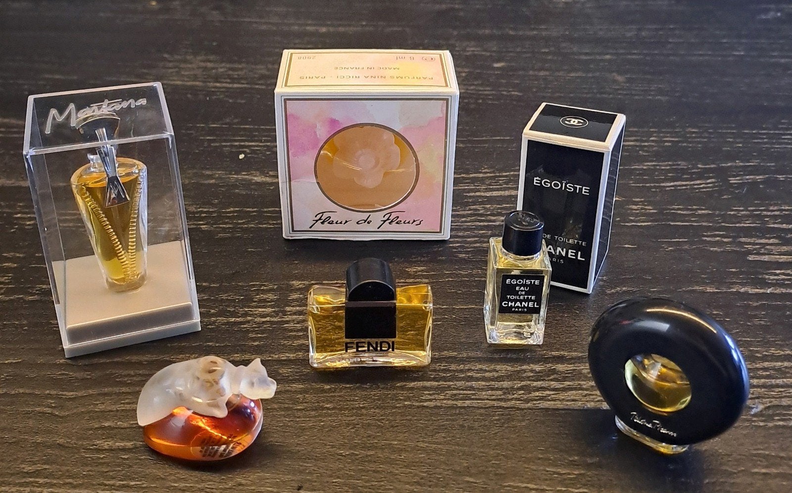 Parfum miniaturen vintage, Ophalen of Verzenden, Miniatuur